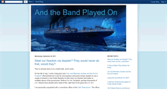 Desktop Screenshot of andthebandplayedon.blogspot.com