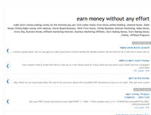 Tablet Screenshot of earnmoneywithoutanyeffort.blogspot.com