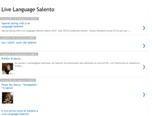 Tablet Screenshot of live-language.blogspot.com