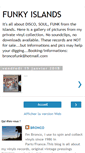 Mobile Screenshot of funkyislands.blogspot.com