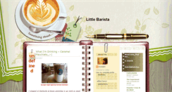 Desktop Screenshot of littlebarista.blogspot.com