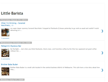 Tablet Screenshot of littlebarista.blogspot.com