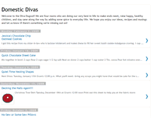 Tablet Screenshot of 4domesticdivas.blogspot.com