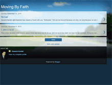 Tablet Screenshot of movingbyfaith.blogspot.com