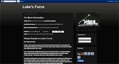 Desktop Screenshot of lukesforce.blogspot.com