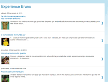 Tablet Screenshot of experiencebruno.blogspot.com