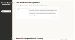 Desktop Screenshot of bukupengusaha.blogspot.com