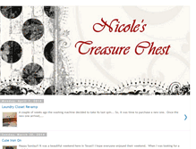 Tablet Screenshot of nicolestreasurechest.blogspot.com