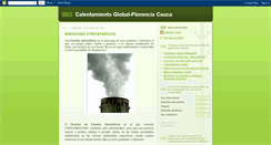 Desktop Screenshot of calentamientoglobalflorenciacauca.blogspot.com