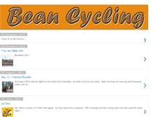 Tablet Screenshot of beancycling.blogspot.com