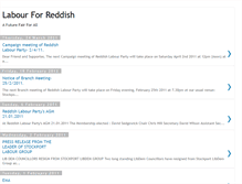 Tablet Screenshot of labourforreddish.blogspot.com