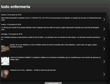 Tablet Screenshot of enfermeriaauxiliar.blogspot.com