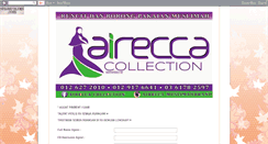 Desktop Screenshot of aireccacollection.blogspot.com