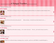 Tablet Screenshot of ahungryteacher.blogspot.com