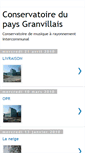 Mobile Screenshot of conservatoiredupaysgranvillais.blogspot.com