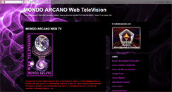 Desktop Screenshot of mondoarcano.blogspot.com