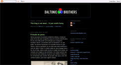 Desktop Screenshot of daltonicbrothers.blogspot.com