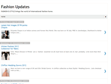 Tablet Screenshot of fashupdates.blogspot.com