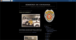 Desktop Screenshot of bomberosdechihuahua.blogspot.com