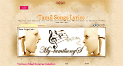 Desktop Screenshot of my-tamilsongs.blogspot.com