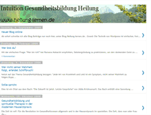 Tablet Screenshot of gesundheitsbildung.blogspot.com