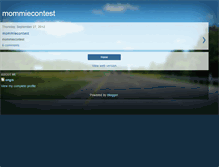Tablet Screenshot of mommiecontest.blogspot.com