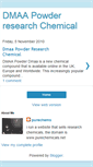 Mobile Screenshot of dmaapowders.blogspot.com