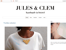 Tablet Screenshot of julesandclem.blogspot.com