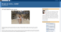 Desktop Screenshot of elquenocorrevuelamacarrunningclub.blogspot.com