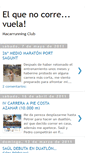 Mobile Screenshot of elquenocorrevuelamacarrunningclub.blogspot.com