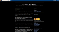 Desktop Screenshot of momonamission.blogspot.com