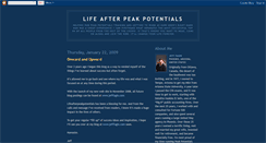 Desktop Screenshot of lifeafterpeakpotentials.blogspot.com