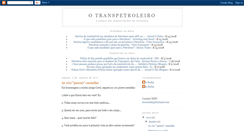 Desktop Screenshot of otranspetroleiro.blogspot.com
