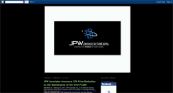 Desktop Screenshot of jpwassociates.blogspot.com