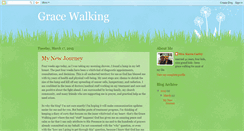 Desktop Screenshot of gracewalking.blogspot.com