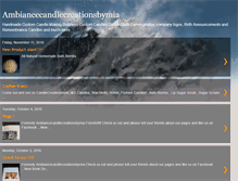 Tablet Screenshot of ambiancecandlecreations.blogspot.com