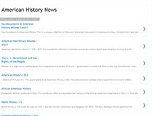 Tablet Screenshot of amhistnews.blogspot.com