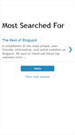 Mobile Screenshot of mostsearchedfor.blogspot.com