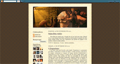 Desktop Screenshot of dogmatismoxceticismo.blogspot.com