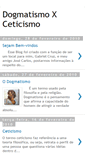 Mobile Screenshot of dogmatismoxceticismo.blogspot.com