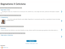 Tablet Screenshot of dogmatismoxceticismo.blogspot.com