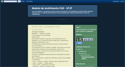 Desktop Screenshot of acolhimentoufjfvirtual.blogspot.com
