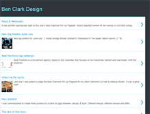 Tablet Screenshot of benclarkdesign.blogspot.com