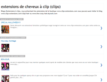 Tablet Screenshot of clips-extensions.blogspot.com
