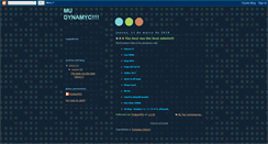 Desktop Screenshot of dynamycmu.blogspot.com