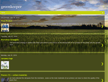 Tablet Screenshot of greenkeeper10.blogspot.com