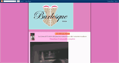 Desktop Screenshot of burlesquedesign.blogspot.com