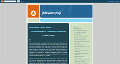 Desktop Screenshot of jofeworupuji.blogspot.com