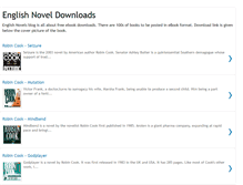 Tablet Screenshot of freeenglishnovels.blogspot.com