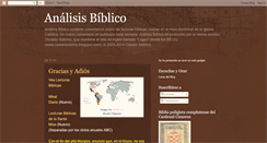 Desktop Screenshot of analisiscatolico.blogspot.com